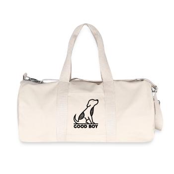 good boy - Recycled Canvas Sports Bag by Stanley/Stella - natural - Front