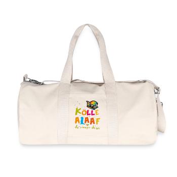 Karneval Alaaf - Recycelte Canvas-Sporttasche von Stanley/Stella - Naturweiß - Vorne