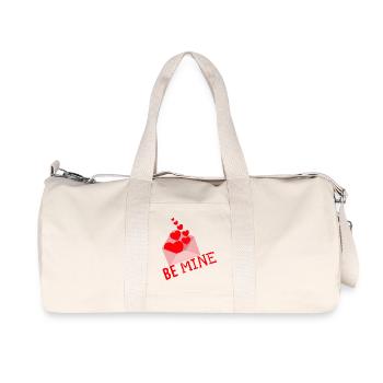 Be Mine - Recycled Canvas Sports Bag by Stanley/Stella - natural - Front