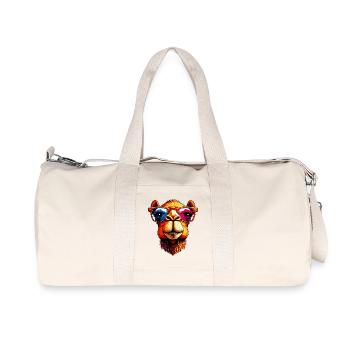 Chameau - Sac de sport en toile recyclée Stanley/Stella - blanc naturel - Devant
