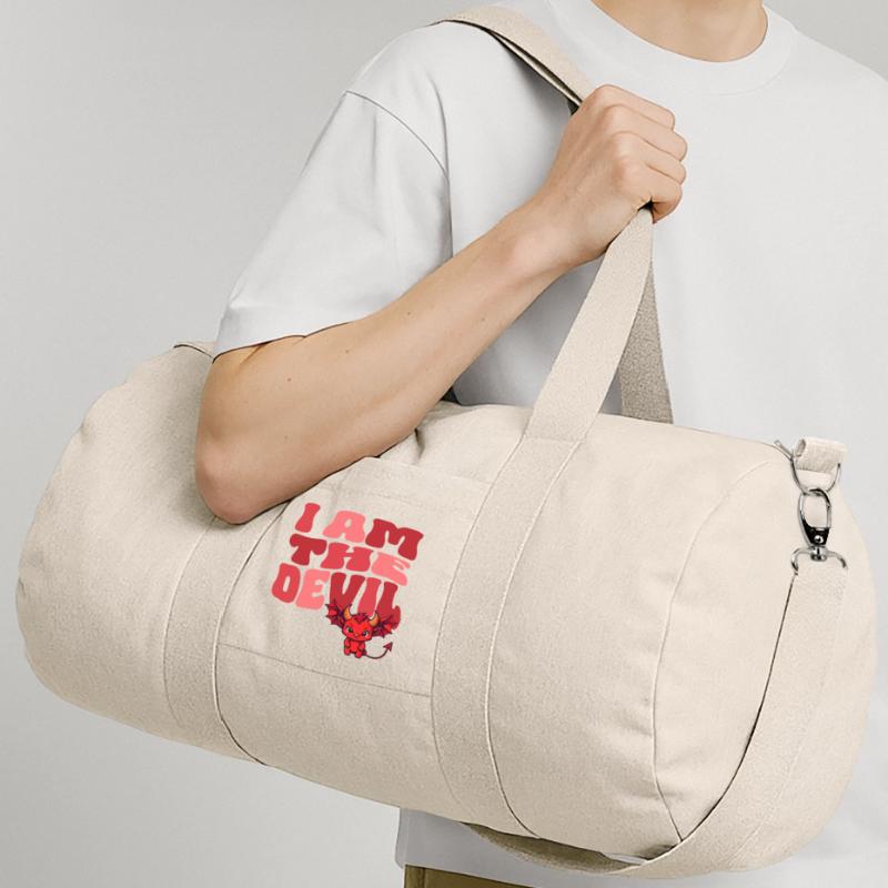 Devil Little Devil Devil Devil Woman Devil Guy Recycled Canvas Sports Bag by Stanley/Stella