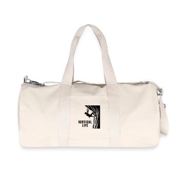Conception de paroi raide Vertical Life Climber - Sac de sport en toile recyclée Stanley/Stella - blanc naturel - Devant