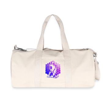 Motif floorball frais pour floorball - Sac de sport en toile recyclée Stanley/Stella - blanc naturel - Devant
