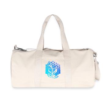 Ein Motiv nur für Windsurf - Recycelte Canvas-Sporttasche von Stanley/Stella - Naturweiß - Vorne