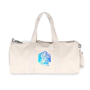 Roadbike motif with recognition value - Recycled Canvas Sports Bag by Stanley/Stella - natural - Front