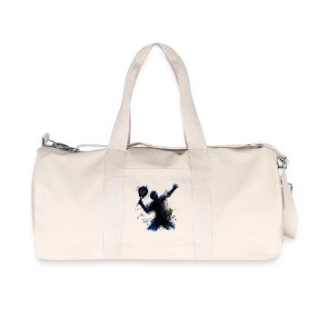 Padel - Sac de sport en toile recyclée Stanley/Stella - blanc naturel - Devant