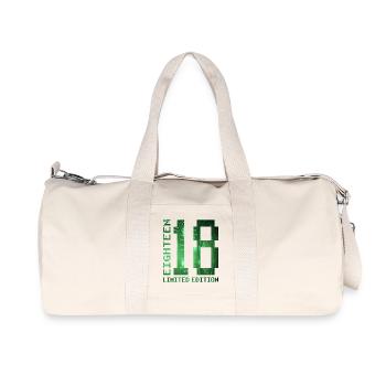 18e anniversaire Gamer Édition Limitée - Sac de sport en toile recyclée Stanley/Stella - blanc naturel - Devant