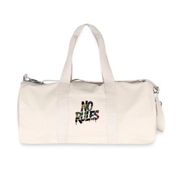 No Rules Street Art affichant le camouflage du graffiti - Sac de sport en toile recyclée Stanley/Stella - blanc naturel - Devant