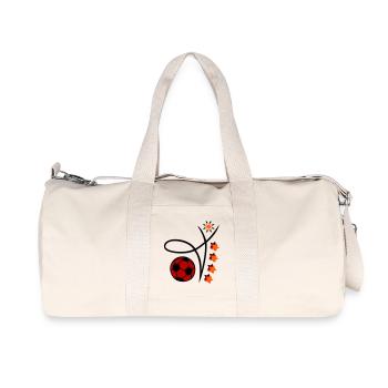 Football Event - Recycled Canvas Sports Bag by Stanley/Stella - natural - Front
