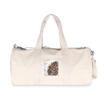 Dragon Tigre du Mur de Tatouage Japonais - Sac de sport en toile recyclée Stanley/Stella - blanc naturel - Devant