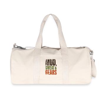 Mud Sweat Gears Gravel - Recycelte Canvas-Sporttasche von Stanley/Stella - Naturweiß - Vorne