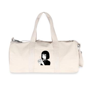 Gloomy Gothic Coffee Mug - Recycled Canvas Sports Bag by Stanley/Stella - natural - Front