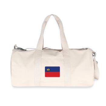 LICHTENSTEIN IS NO. 1 - Recycled Canvas Sports Bag by Stanley/Stella - natural - Front