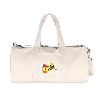 gwada ka - Sac de sport en toile recyclée Stanley/Stella - blanc naturel - Devant