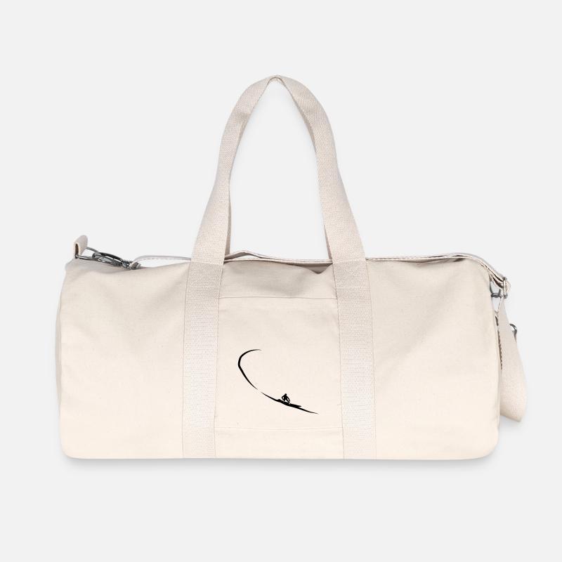 surfer - Recycelte Canvas-Sporttasche von Stanley/Stella - Naturweiß