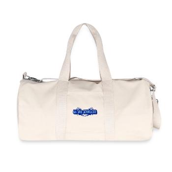 Aufdruck An der Schmücke - Recycelte Canvas-Sporttasche von Stanley/Stella - Naturweiß - Vorne