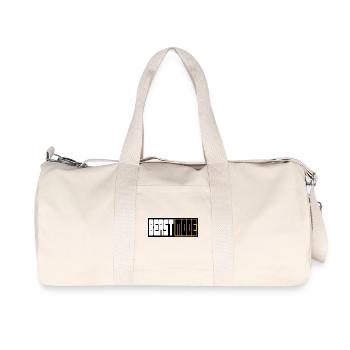 Beast Modes – Bold Block Typography - Recycelte Canvas-Sporttasche von Stanley/Stella - Naturweiß - Vorne