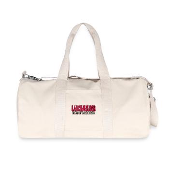 lauchmelder lauch shirt - Recycelte Canvas-Sporttasche von Stanley/Stella - Naturweiß - Vorne
