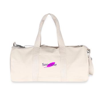 empfindlich - Recycelte Canvas-Sporttasche von Stanley/Stella - Naturweiß - Vorne