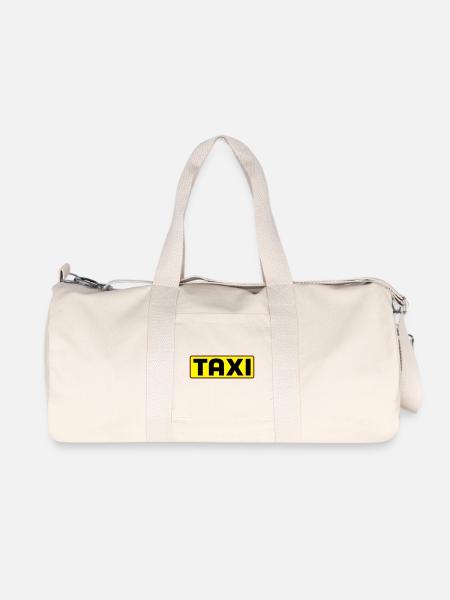 taxi - Sac de sport en toile recyclée Stanley/Stella - blanc naturel