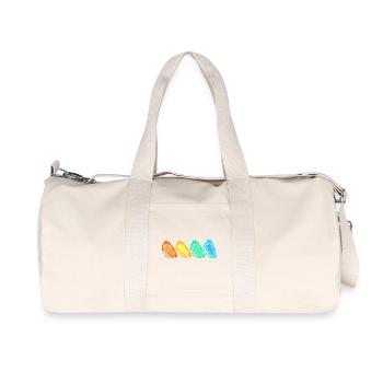 Austern - Recycelte Canvas-Sporttasche von Stanley/Stella - Naturweiß - Vorne