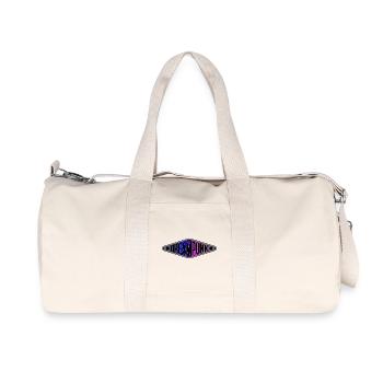 Dreampunk Neon Diamond - Recycled Canvas Sports Bag by Stanley/Stella - natural - Front