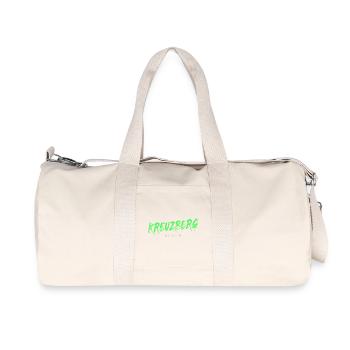 Kreuzberg Stadtteil in Berlin Deutschland Souvenir - Recycelte Canvas-Sporttasche von Stanley/Stella - Naturweiß - Vorne