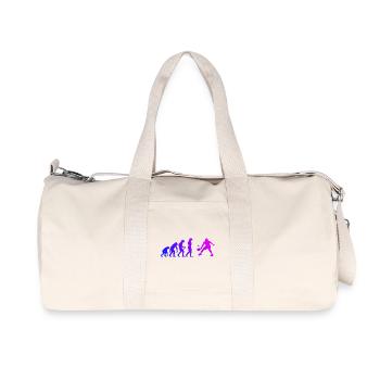 Idée de joueur de pickleball pour les fans d’athlètes de pickleball - Sac de sport en toile recyclée Stanley/Stella - blanc naturel - Devant