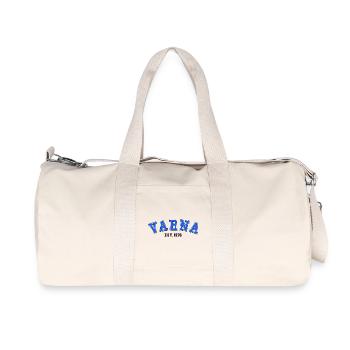 Varna Est. 1976 - Recycled Canvas Sports Bag by Stanley/Stella - natural - Front