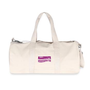 Best mother-in-law - Recycled Canvas Sports Bag by Stanley/Stella - natural - Front
