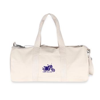 MZ TS125 - Recycelte Canvas-Sporttasche von Stanley/Stella - Naturweiß - Vorne