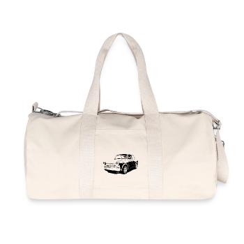  601 Tuning - Recycelte Canvas-Sporttasche von Stanley/Stella - Naturweiß - Vorne