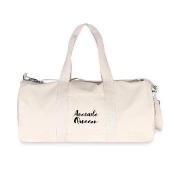 Avocado Queen - Recycelte Canvas-Sporttasche von Stanley/Stella - Naturweiß - Vorne