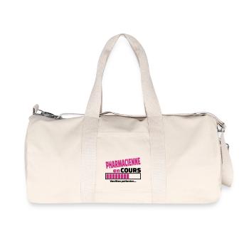 pharmacienne en cours - Sac de sport en toile recyclée Stanley/Stella - blanc naturel - Devant