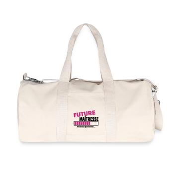 future maîtresse - Sac de sport en toile recyclée Stanley/Stella - blanc naturel - Devant