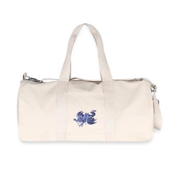 Esprit de dragon - Sac de sport en toile recyclée Stanley/Stella - blanc naturel - Devant