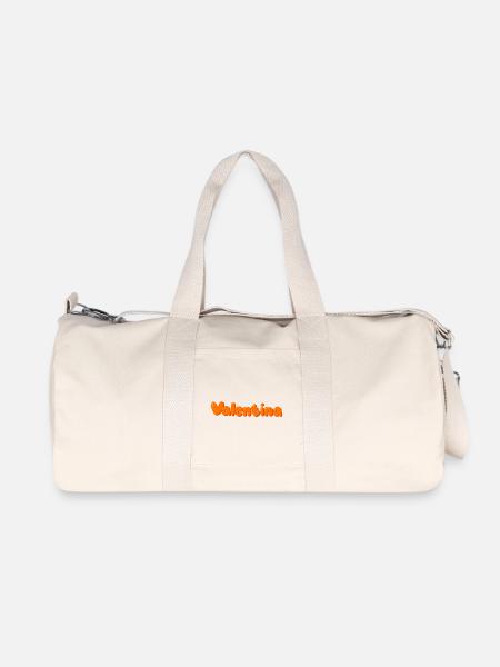 Valentina - Sac de sport en toile recyclée Stanley/Stella - blanc naturel