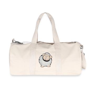 sheep - Recycled Canvas Sports Bag by Stanley/Stella - natural - Front