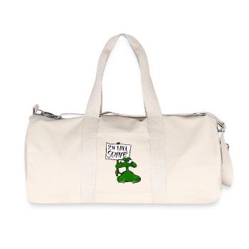 Sonnenfrosch - Recycelte Canvas-Sporttasche von Stanley/Stella - Naturweiß - Vorne
