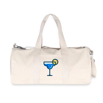 martini Cocktail bartender barkeeper bar - Recycelte Canvas-Sporttasche von Stanley/Stella - Naturweiß - Vorne