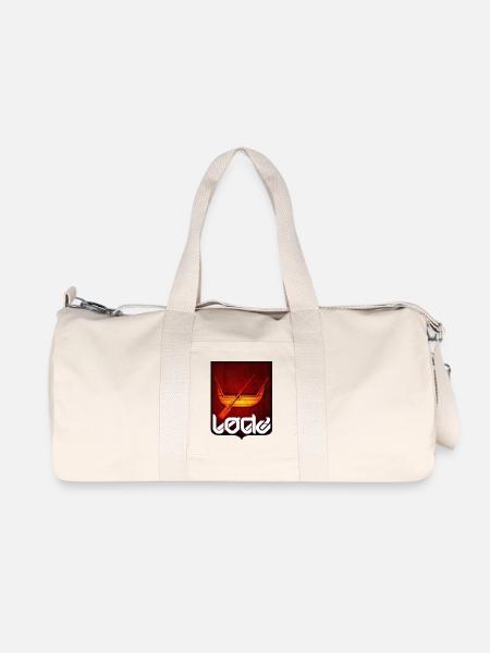 Lodz - Polen - Recycelte Canvas-Sporttasche von Stanley/Stella - Naturweiß