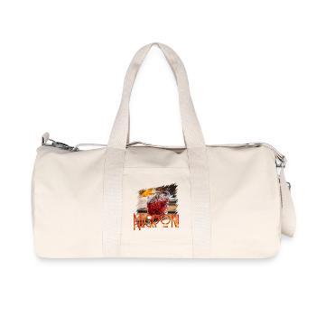 Nègre 1 - Sac de sport en toile recyclée Stanley/Stella - blanc naturel - Devant