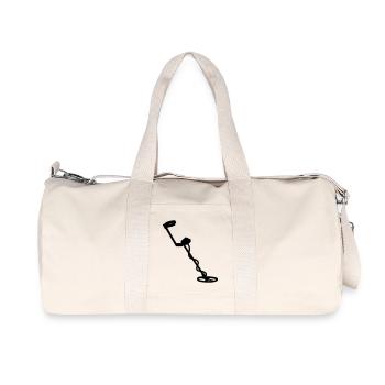 Metalldetektor - Recycelte Canvas-Sporttasche von Stanley/Stella - Naturweiß - Vorne