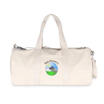 Naturbuasch - Naturjunge, Austria Dialect - Recycled Canvas Sports Bag by Stanley/Stella - natural - Front