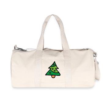 Arbre à bonbons minimaliste - Sac de sport en toile recyclée Stanley/Stella - blanc naturel - Devant
