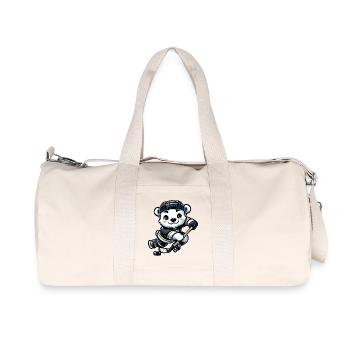 Polar Bear Hockey Club Joueur de hockey Polar Bear - Sac de sport en toile recyclée Stanley/Stella - blanc naturel - Devant