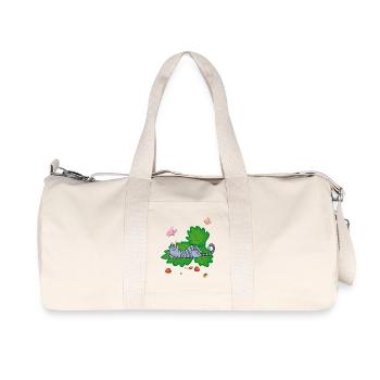 L’heure des fraises, la dent sucrée - Sac de sport en toile recyclée Stanley/Stella - blanc naturel - Devant