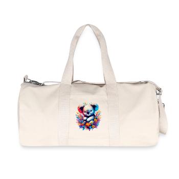 Koala - Recycled Canvas Sports Bag by Stanley/Stella - natural - Front
