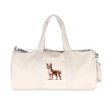 Chihuahua - Sac de sport en toile recyclée Stanley/Stella - blanc naturel - Devant