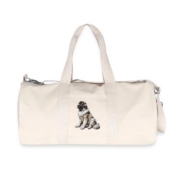 Terre-Neuve - Sac de sport en toile recyclée Stanley/Stella - blanc naturel - Devant